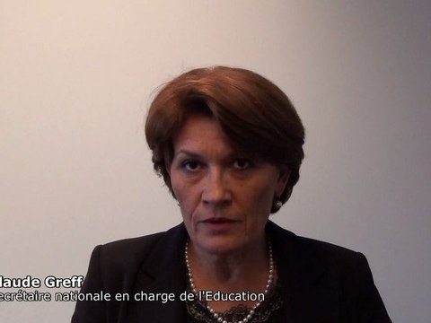 Réforme du lycée : itw de Claude Greff
