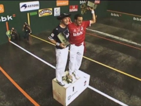 Gonzalez txapeldun! Pelota. Finala. Lau t’erdi