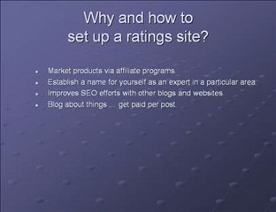 Review Sites:  Why and How to Set Them Up