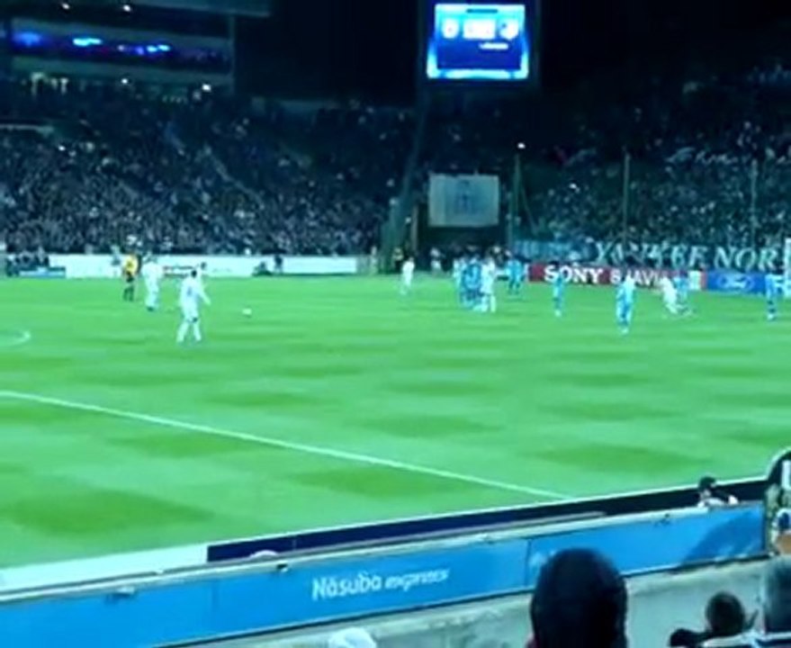 Coup franc C.Ronaldo filmer en direct du vélodrome