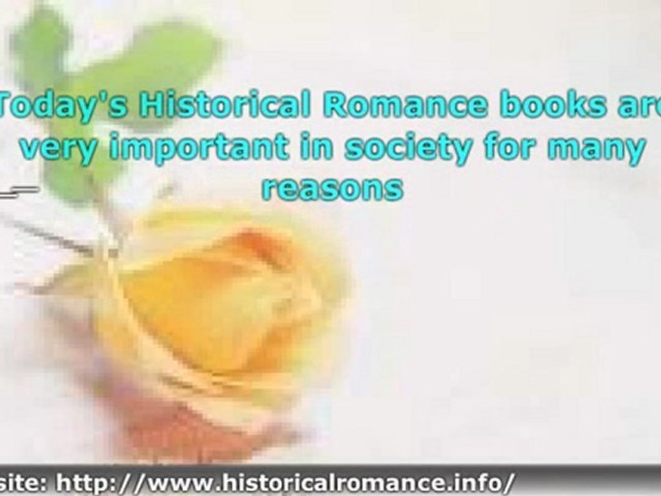 Historical Romance - Reviews and Revisit of the Romantic Pas