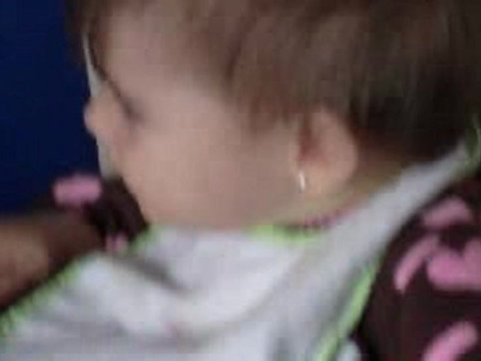 Eating baby cheerios
