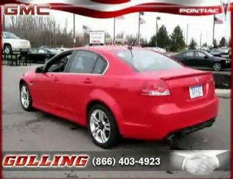 used 2008 Pontiac G8, Detroit, MI. offered by Golling GMC