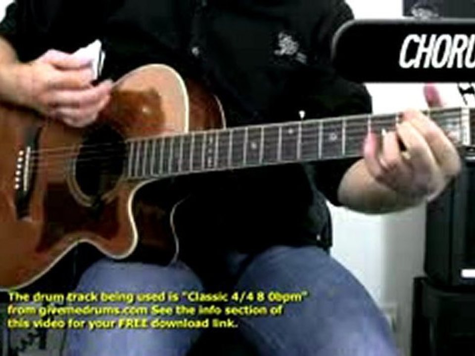 'Bad Day' By Fuel - Visual How to Tutorial / Acoustic Guitar