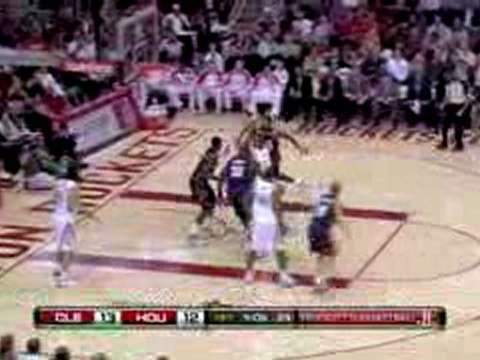 NBA Trevor Ariza hits the runway for the jam.