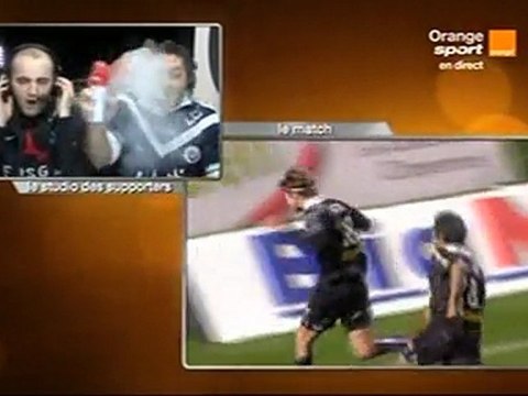 Studio des supporters Orange Bordeaux - PSG