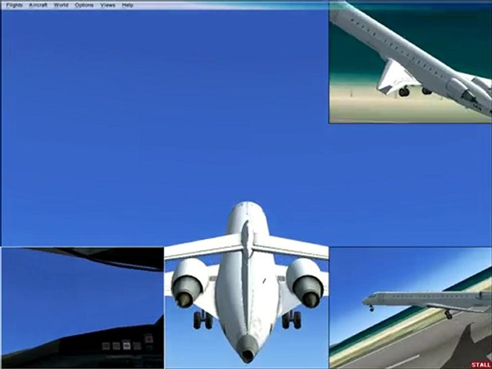 décolage et vol d'un avion