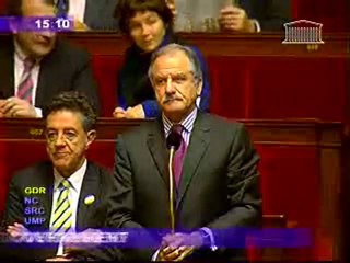 Noël Mamère censuré à l'Assemblée nationale