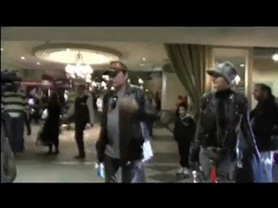 johnny hallyday 05.12.2009 ballade a L.A