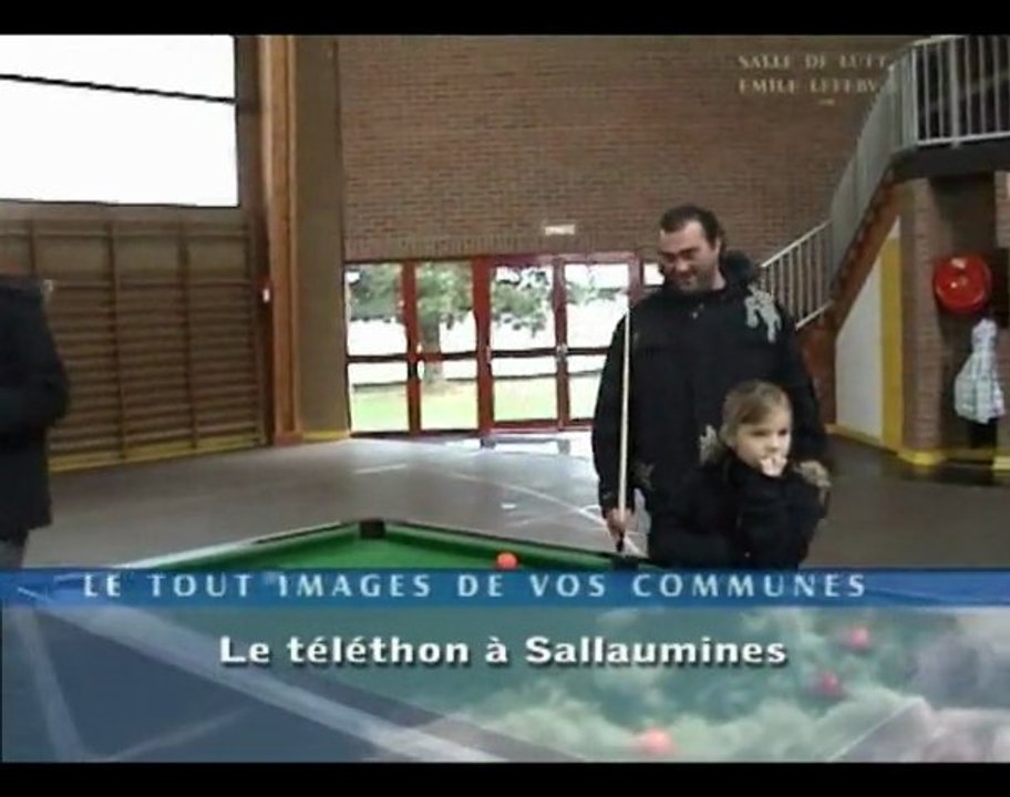 Fil de l'Actu- Telethon à Sallaumines