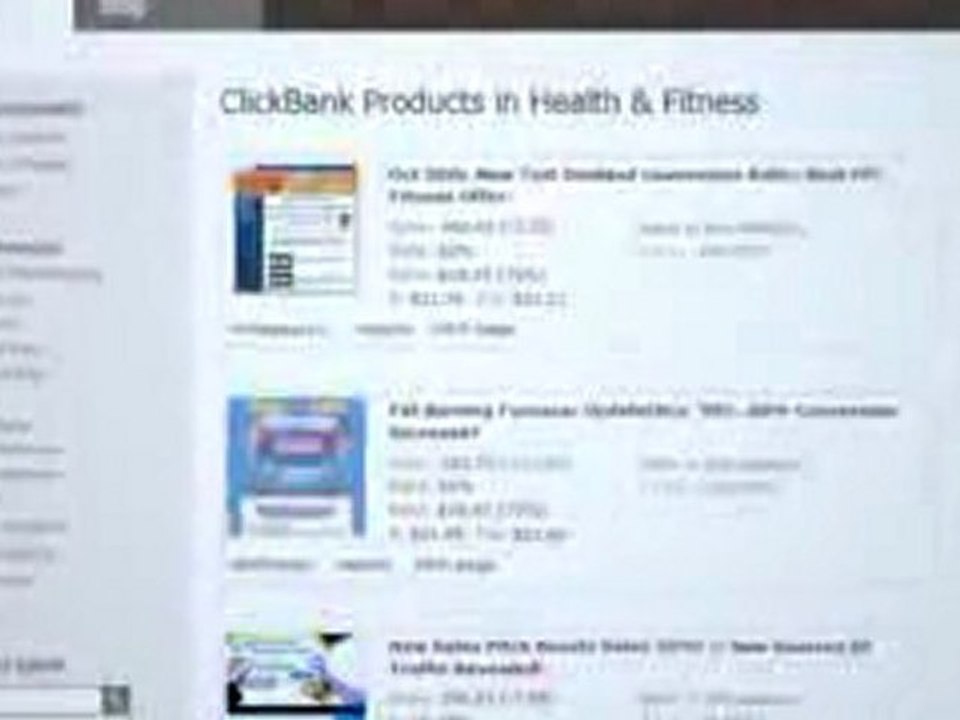 Working with ClickBank Categories in CBGraph