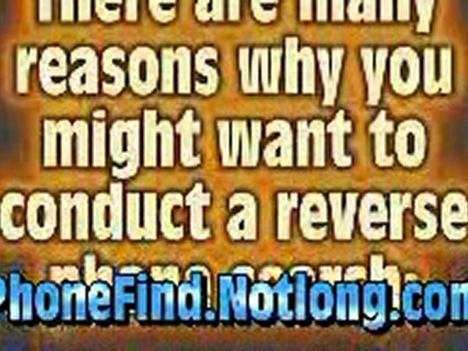Simple Reverse Phone Lookup Site