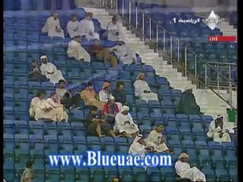 هدف النصر الاول  خالد ابراهيم في الامارات كأس اتصالات