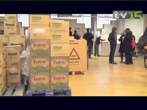 Ouverture du centre des Restos du Coeur dans le 15eme