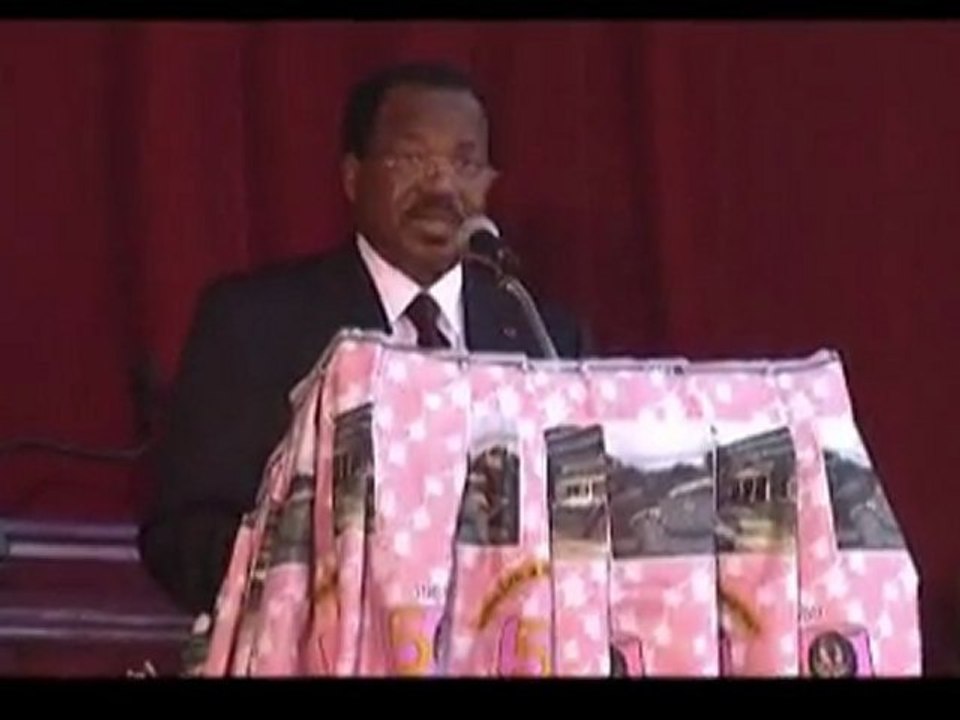 Président Paul Biya à l'ENAM