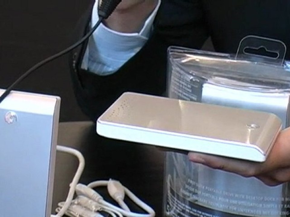 Apple Expo 08 : Nouveaux disques externes Seagate