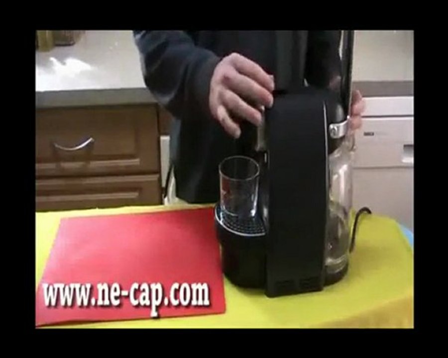 utilización de las capsulas Ne-cap