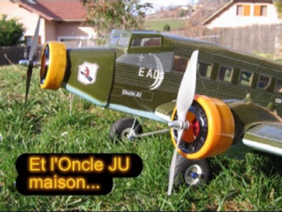 JUNKERS JU-52 militaire - Oncle JU V2 - Avion RC BMI VMAR