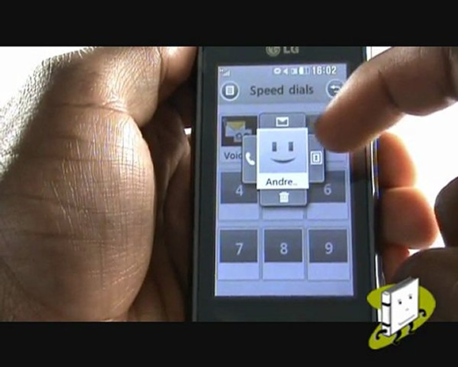 Speed Dialling Tutorial | LG Renoir KC910 | The Human Manual