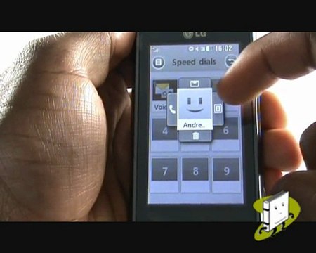 Speed Dialling Tutorial | LG Renoir KC910 | The Human Manual