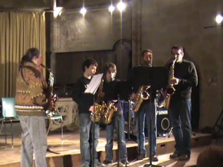 Ensemble de  saxophones