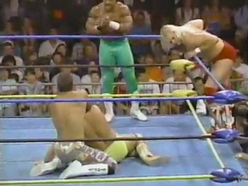6 man WCW tag action