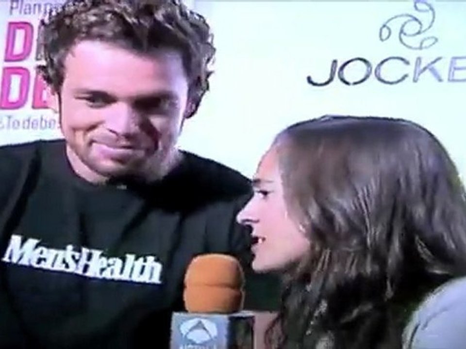 Rafa Martín - Antena 3 TV Final Nueva Cara Men´s Health 2009