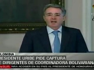Pide Uribe enjuiciar a dirigencia bolivariana