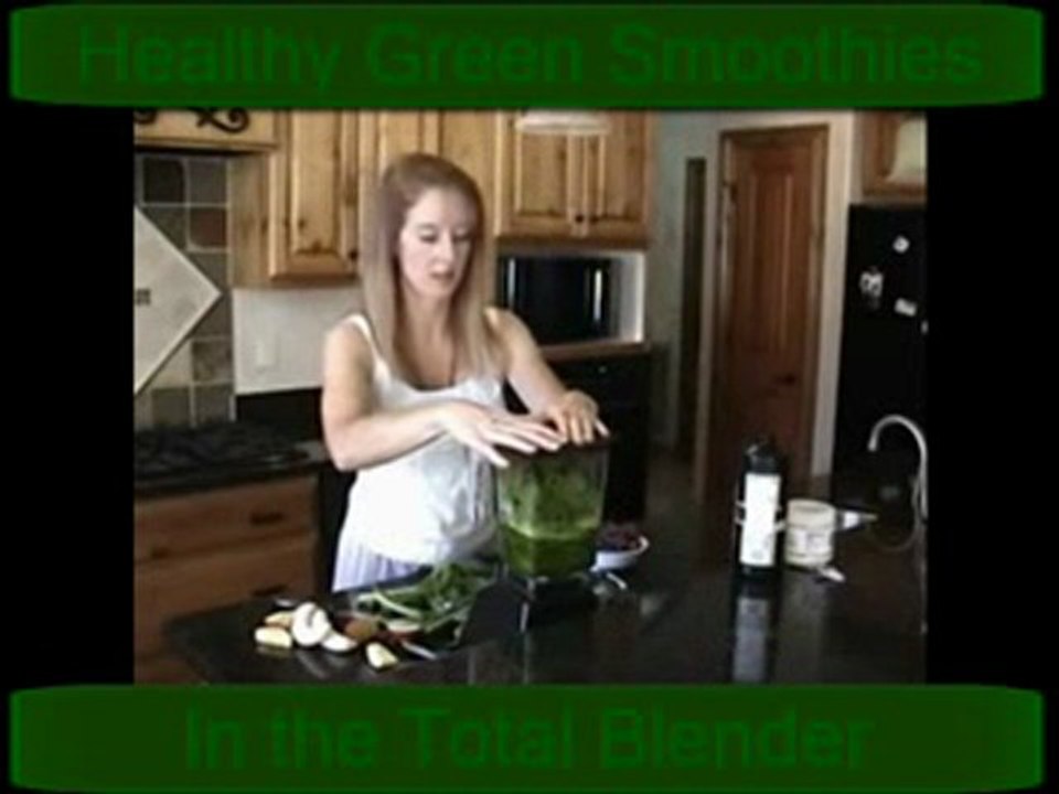 How To Make Green Smoothies - Blendtec Style