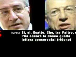 ANNOZERO INTERCETTAZIONE BERLUSCONI DELL UTRI CONFALONIERI