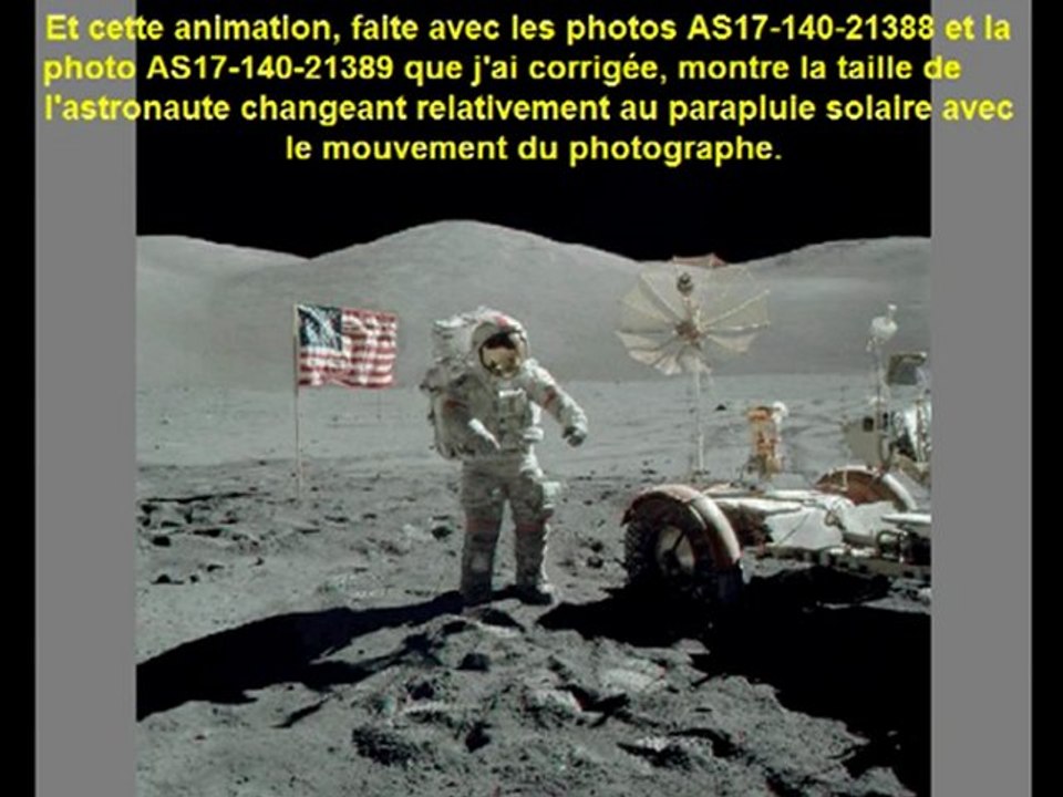 Photos truquées de la mission Apollo 17: Partie 3