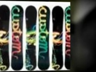 Burton custom wide snowboard