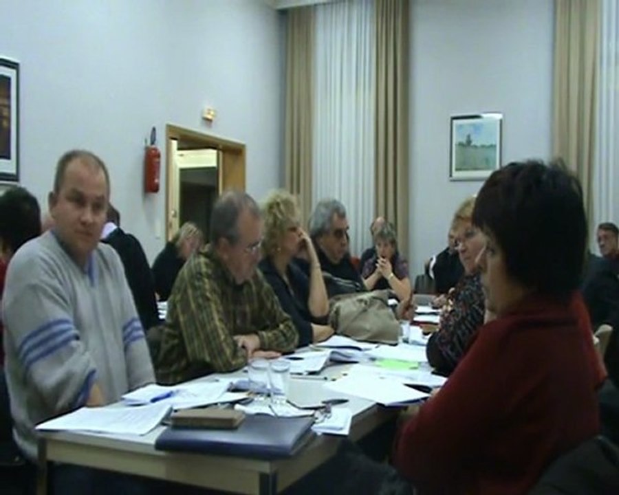 Partie 7 - Réunion de Conseil  - Annay sous Lens - 10/12/09