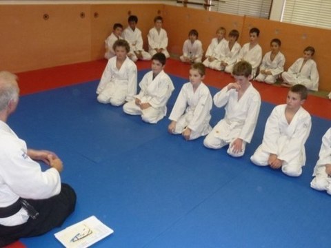 Rosheim Aïkido Enfants Gradés mercredi décembre 2009