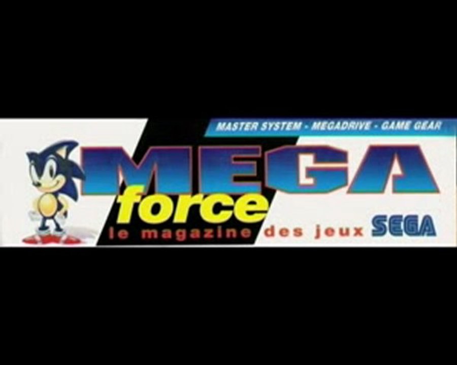 SEGA MEGADRIVE MEGA FORCE VHS 32X MEGA CD 1994 STEFGAMERS