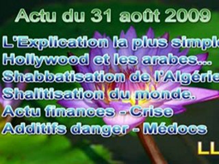 Actu et réflexions du 1er septembre 2009