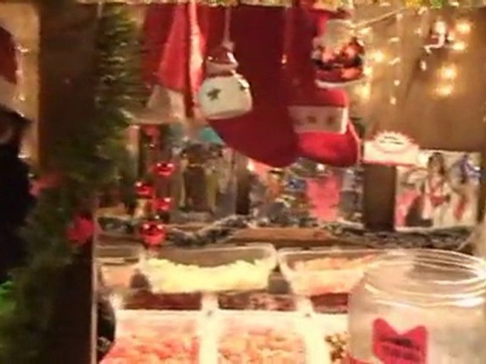 Inauguration du marché de Noël à Estaires