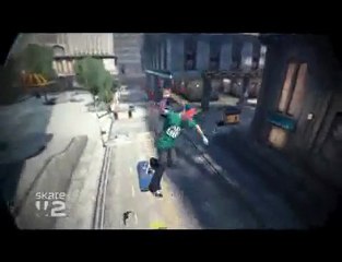 chutes marrente sur le jeu skate 2