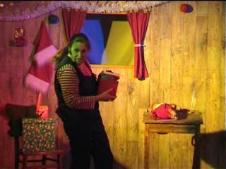 Carabistouille dans l'atelier du père Noël