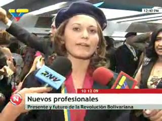 Nuevos profesionales egresan de la UBV