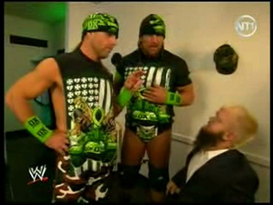 discutions entre TRIPLE H et Shawn Michaels 2/2