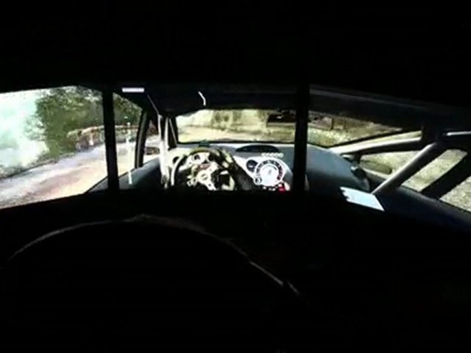 Eyefinity, test de Dirt 2 ! circuit de Croatie, en Rally
