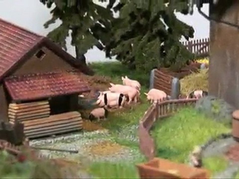 Building h0 train station using Noch products, part 5 of 5