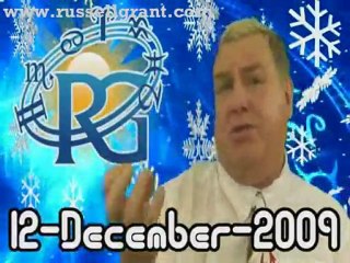 RussellGrant.com Video Horoscope Cancer December Saturday 12