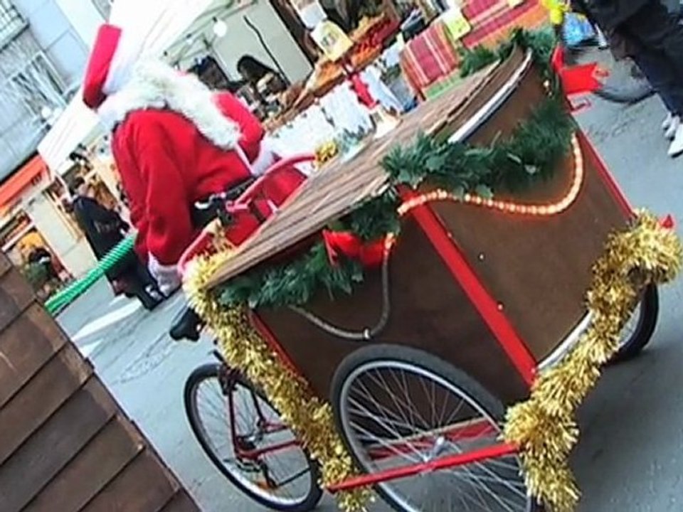 Vincennes : Village et marché de Noël 2009.