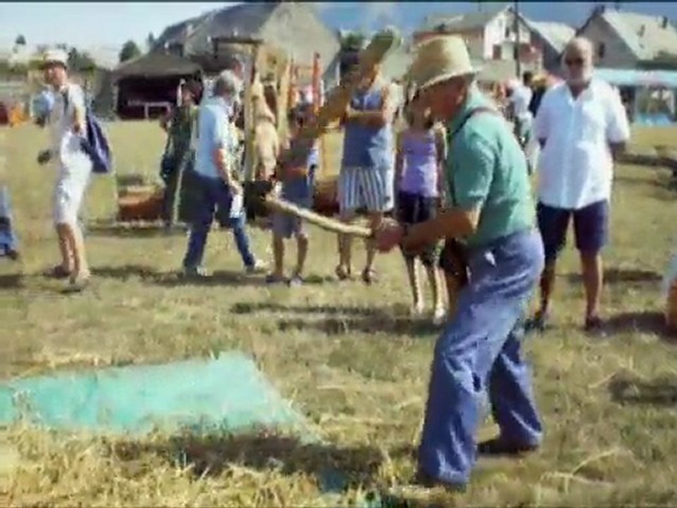 Fête des moissons 2009 - le battage