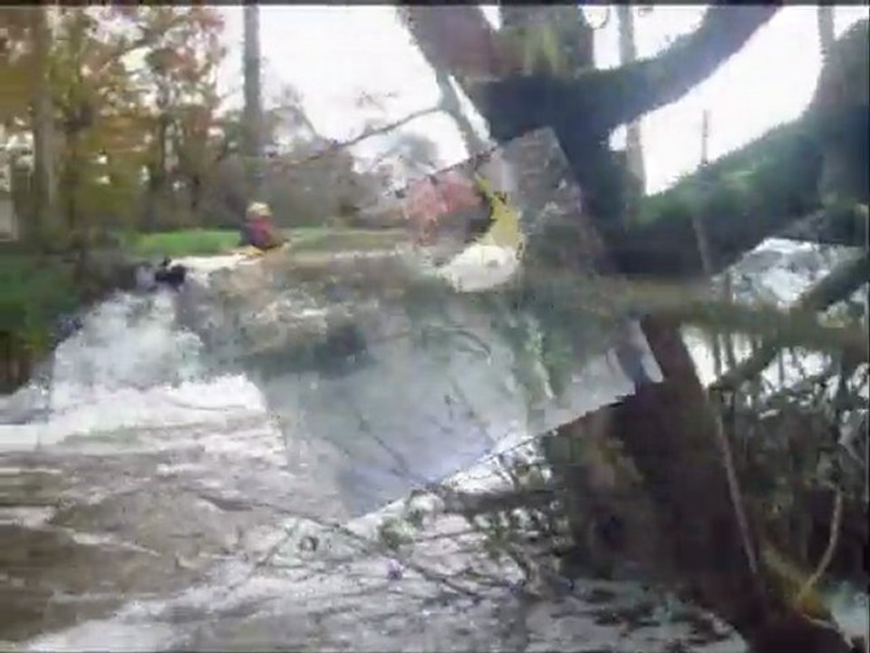 Ballade en Kayak sur la moine dimanche 6 décembre 2009