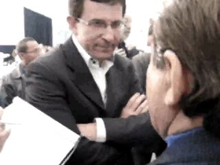 Clash André Laignel convention nationale PS à Tours