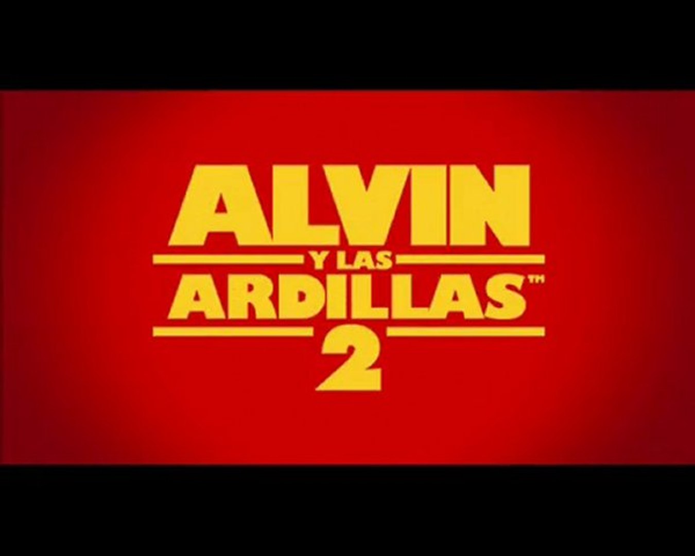 Alvin y las ardillas (Trailer español) 