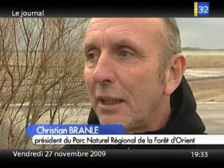 La digue de Mesnil-Saint-Père remise à flot